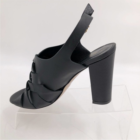 Federica Stella Sandals Italy Leather Sling Size EU 38 NEW - Picture 8 of 12